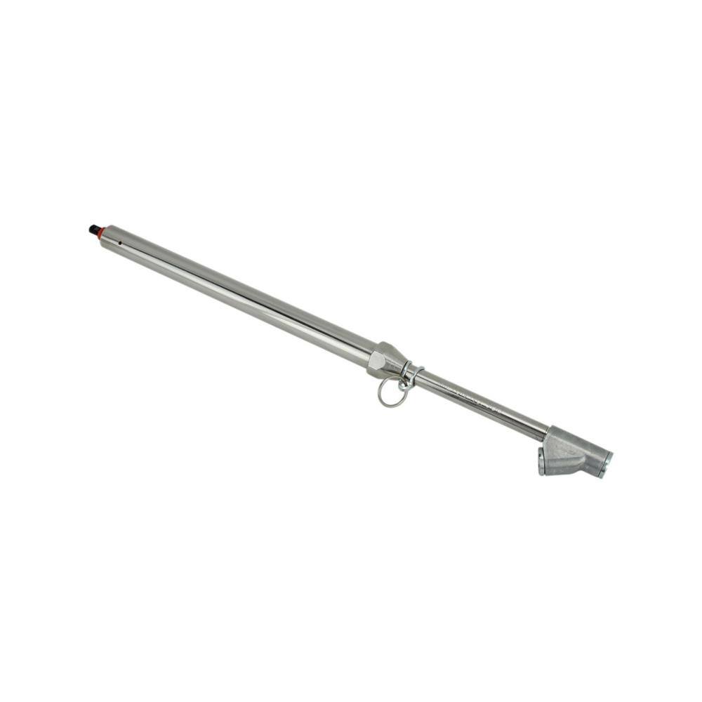 10-160 PSI Milton Industries Re-Calibratable Tire Pressure Service Gauge Dual Head Straight Foot Chuck 10-160 PSI Milton Industries Re-Calibratable Tire Pressure Service Gauge Dual Head Straight Foot Chuck