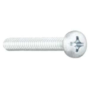 #10 x 1-1/2 in. Zinc Plated Phillips Pan Head Sheet Metal Screw (50-Pack)