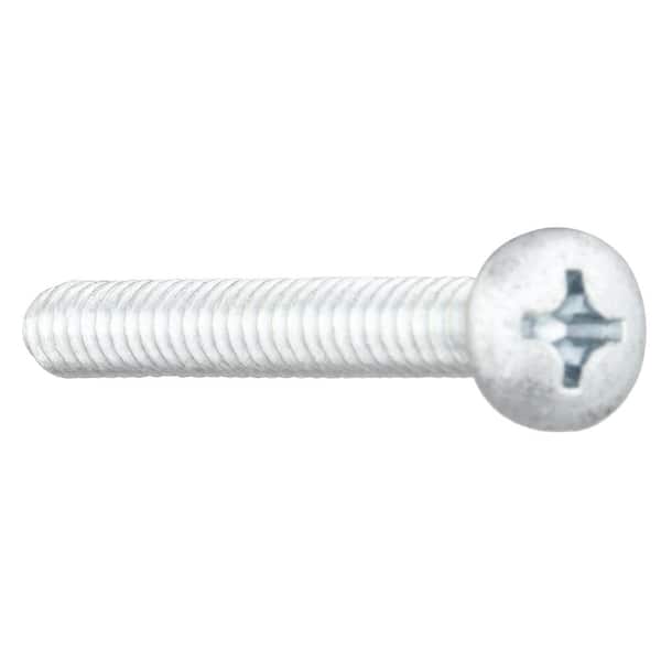 #10 x 1-1/2 in. Zinc Plated Phillips Pan Head Sheet Metal Screw (6-Pack)