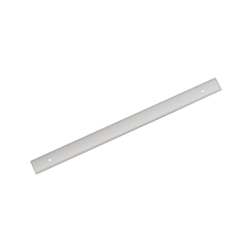 Thoreau 12-5/8 in. Center-to-Center Rectangle Polished Chrome Pull Cabinet Backplate price history on PriceWatchPro