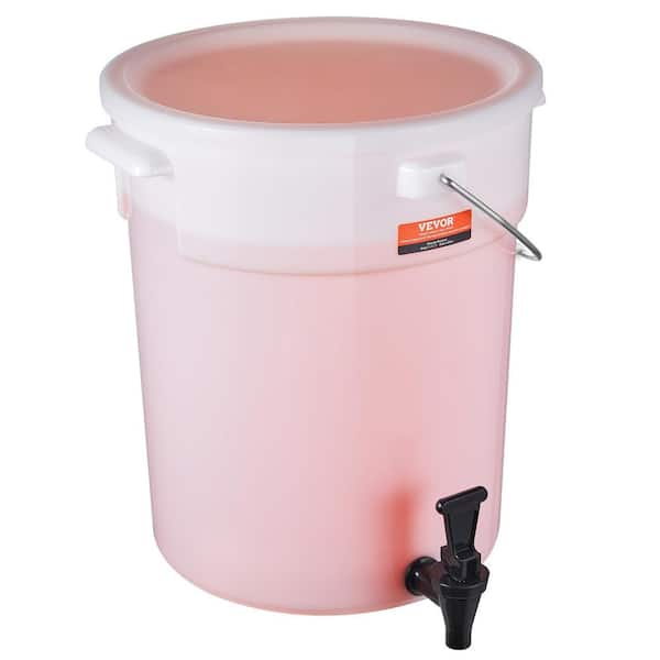 VEVOR Beverage Dispenser 5 Gal. Drink Dispensers Plastic Juice Dispenser with Spigot and Lid Iced Tea Juice Water Dispenser