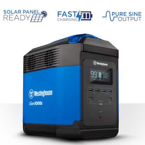 3000-Watt Pure Sine Wave Lithium-Ion Portable Power Station, LED Display, Solar Panel Ready