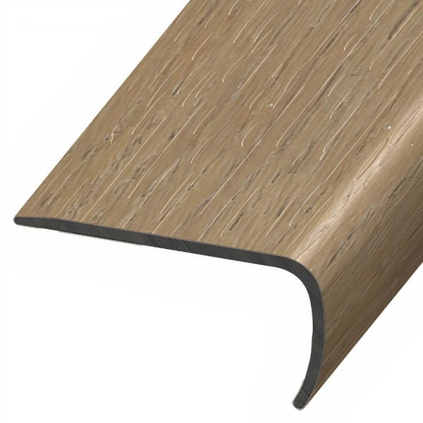 ASPEN FLOORING Batiste 1 in. Thick x 2 in. Width x 94 in. Length Rigid Core Stair Nosing Vinyl Molding