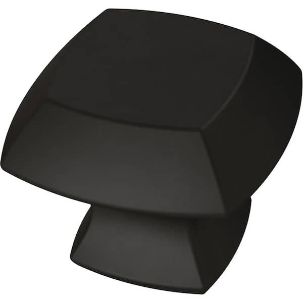 Liberty Mandara 1-1/4 in. (32 mm) Matte Black Cabinet Knob