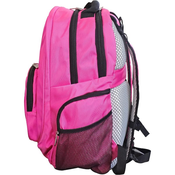19-inches Denco NCAA Laptop Backpack Pink