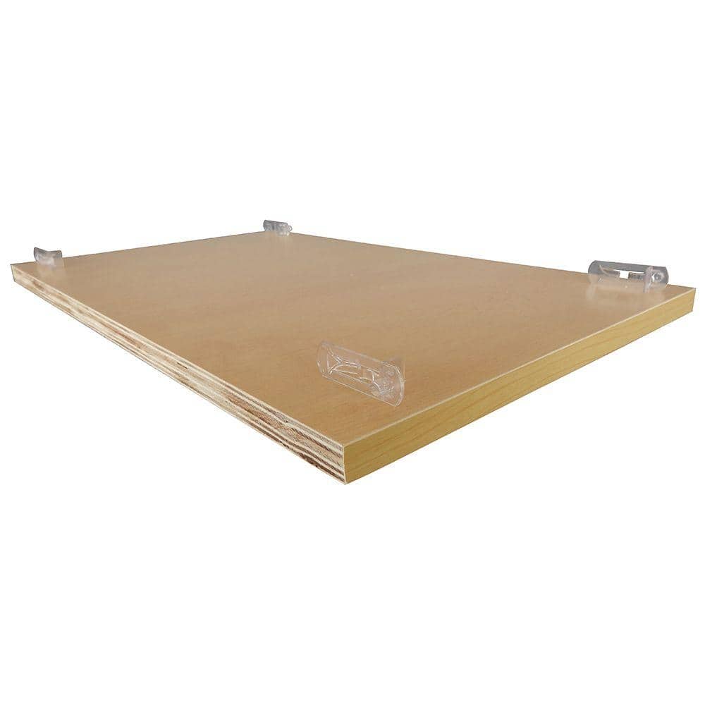 Home Decorators Collection 10.25x0.75x18.875 in. Shelf Kit for 12x21 in