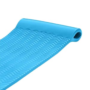 Serenity 70 in. Marina Blue Foam Mat Lounger Pool Float (2-Pack)