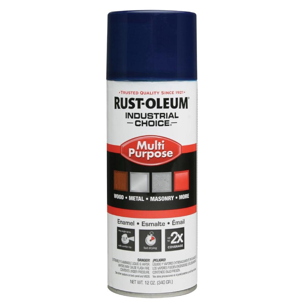 Reviews for RustOleum Industrial Choice 12 oz. Gloss Regal Blue Enamel