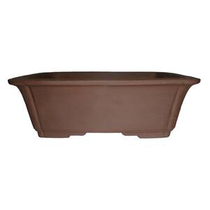 Brussel's Bonsai Large Light Blue Lotus Pot CGI31-12LB Ceramic Container . 