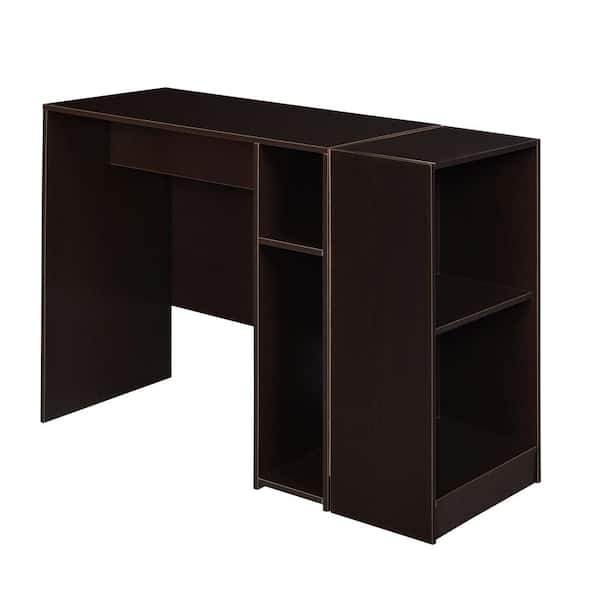 Niche 41 in. Rectangular Truffle Computer Desk with Solid Wood Material