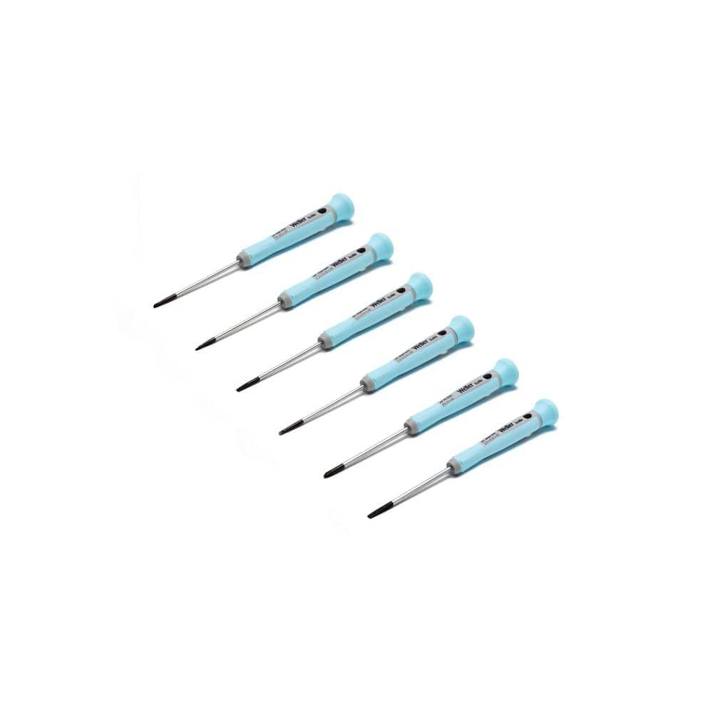 Weller ESD-Safe Phillips/Slotted Precision Screwdriver Set with