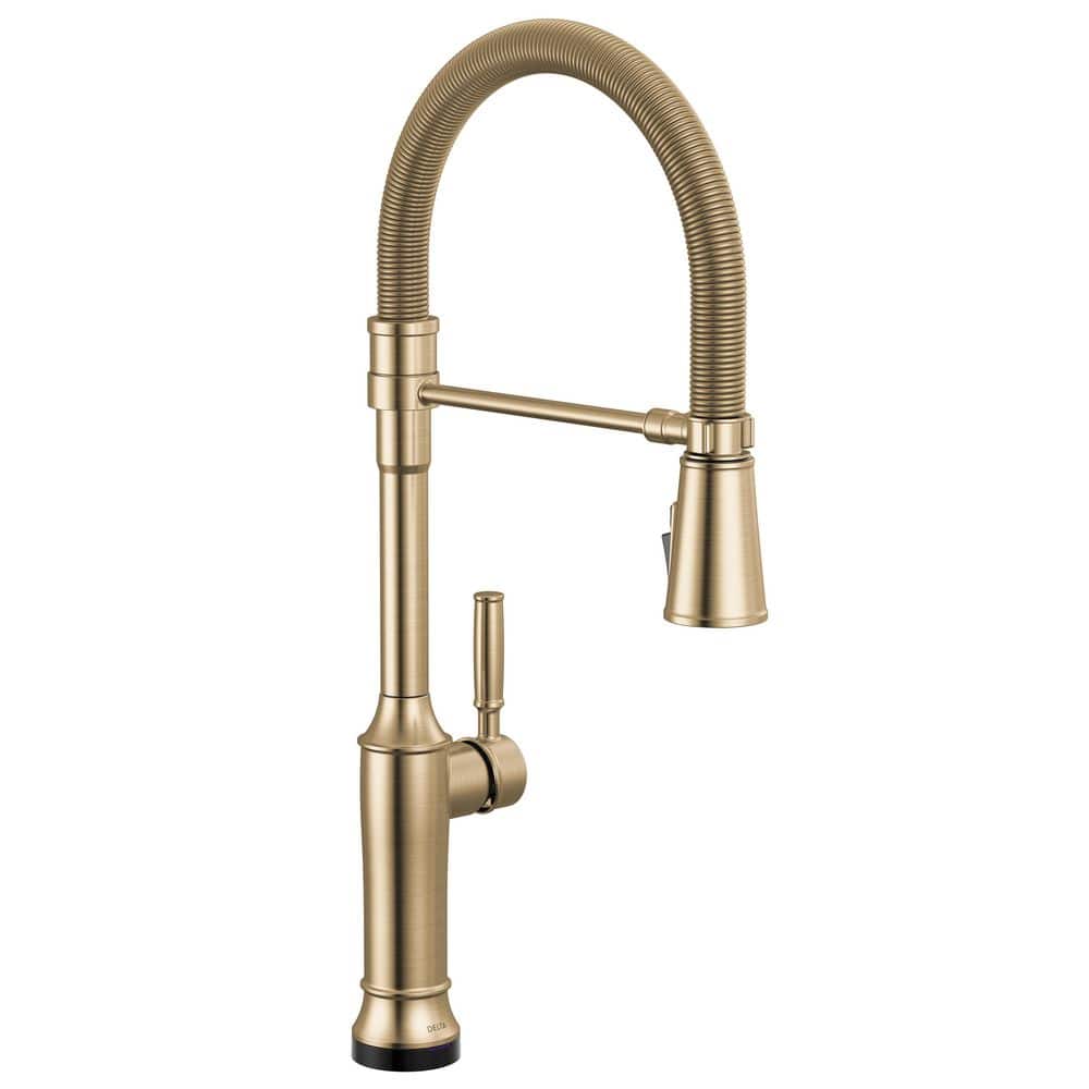 Delta Renaldi Touch2O Spring Spout Gold Champagne Bronze 23.13 in