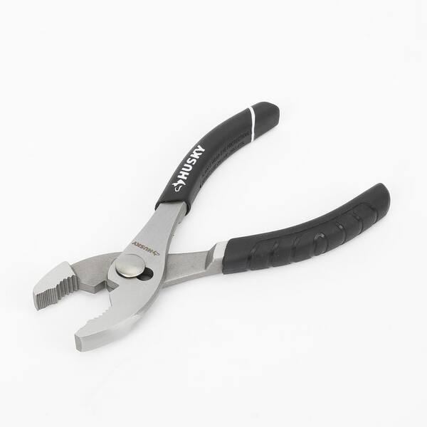 Husky 6.5 in. Long Nose Locking Pliers with Rubber Grip 122V65GCN - The  Home Depot