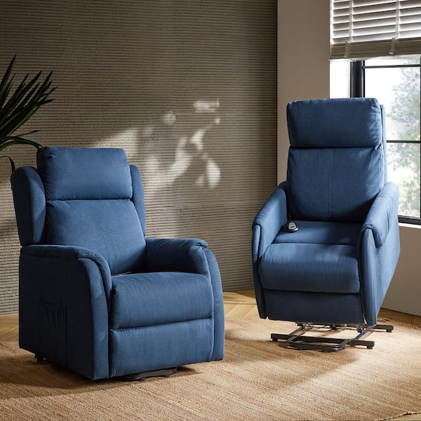JAYDEN CREATION Emilia Charcoal Modern Lift Assist Power