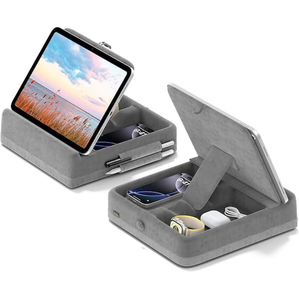 Yichuhaoxi Foldable Tablet Pillow Stand with Storage