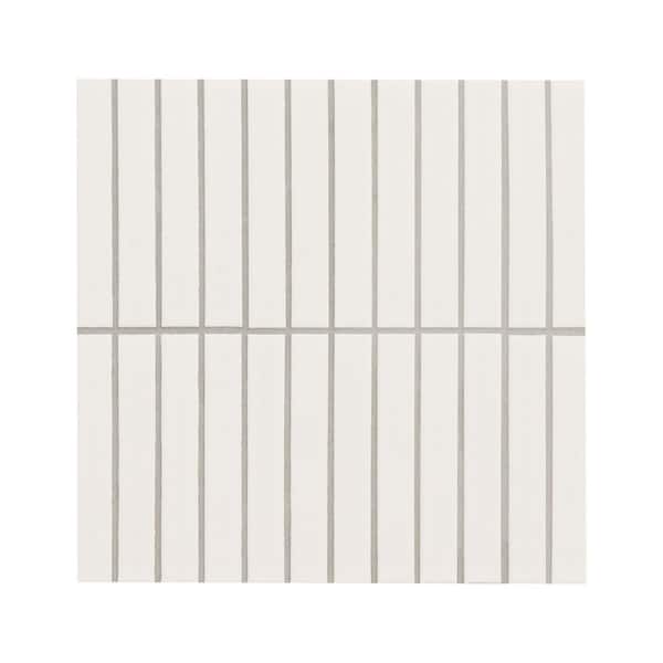 Domino White Porcelain Tile - MSI Surfaces