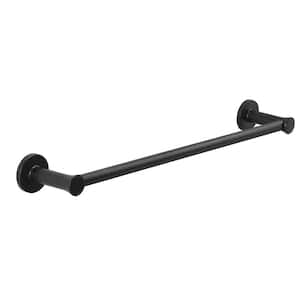 Glacier Bay Lucien Robe Hook in Matte Black BTH-003-105 - The Home Depot