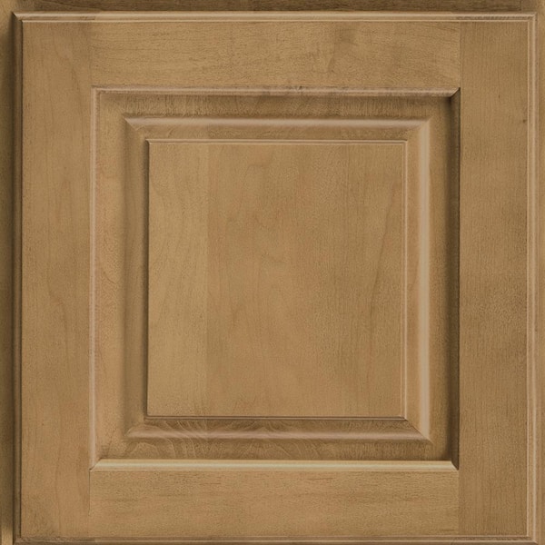 KRAFTMAID SIMPLICITY 14-5/8 in. x 14-5/8 in. Cabinet Door Sample in Barley