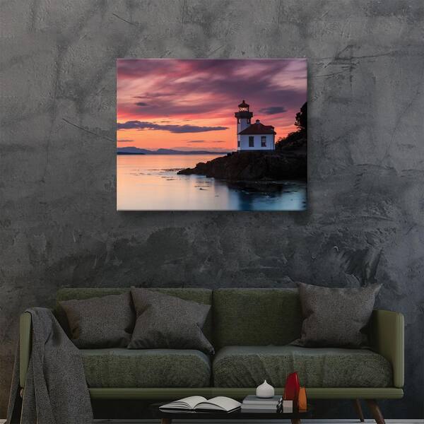 canvas lighthouse wall art