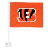 : FOCO Cincinnati Bengals NFL 2 Pack White Stripe Car Flag :  Sports & Outdoors