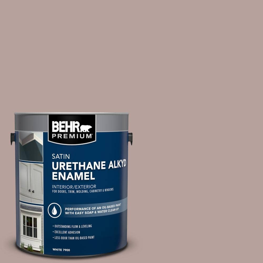 1 gal. #N130-4 Plum Taupe Urethane Alkyd Satin Enamel Interior/Exterior Paint price history on PriceWatchPro