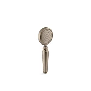 Artifacts 1-Spray Wall Mount Handheld Shower Head with 2.5 GPM in Vibrant Brushed Bronze