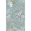 A-Street Prints Full Bloom Blue Floral Paper Strippable Roll (Covers 56 ...