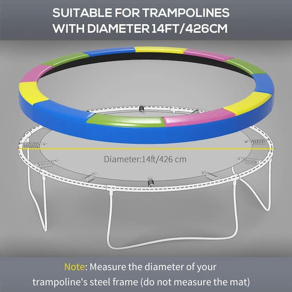 14 ft trampoline springs hotsell