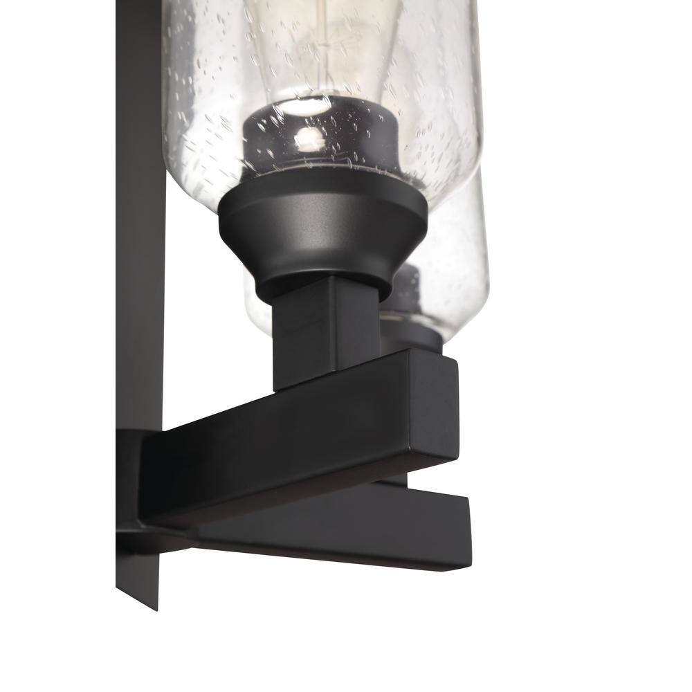 Craftmade Chicago Modern Black Nickel 2-Light Vanity Sconce