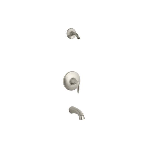KOHLER Alteo 1Handle Tub and Shower Trim in Vibrant Brushed Nickel