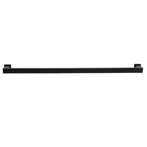 5-Pack Chelsey 12 in. (305 mm) Center-to-Center Classic Matte Black Bar Drawer Pull