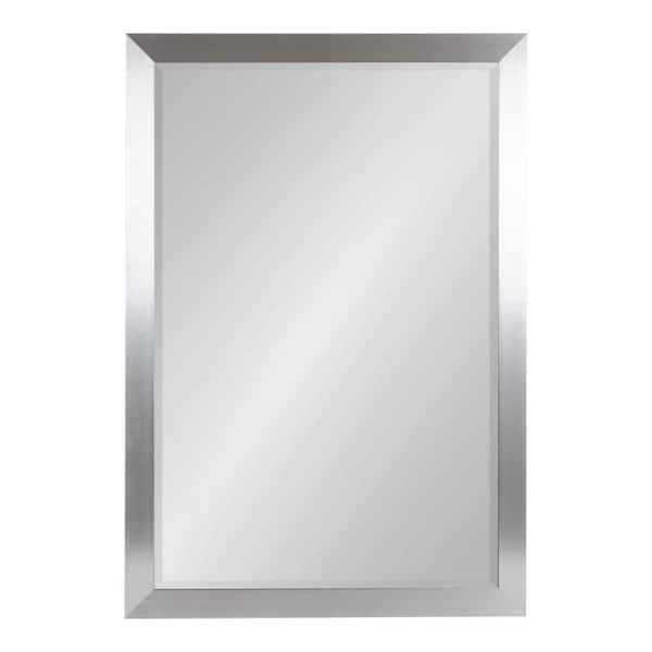 Kate and Laurel Cressna Silver 27 in. W x 39 in. H Rectangle