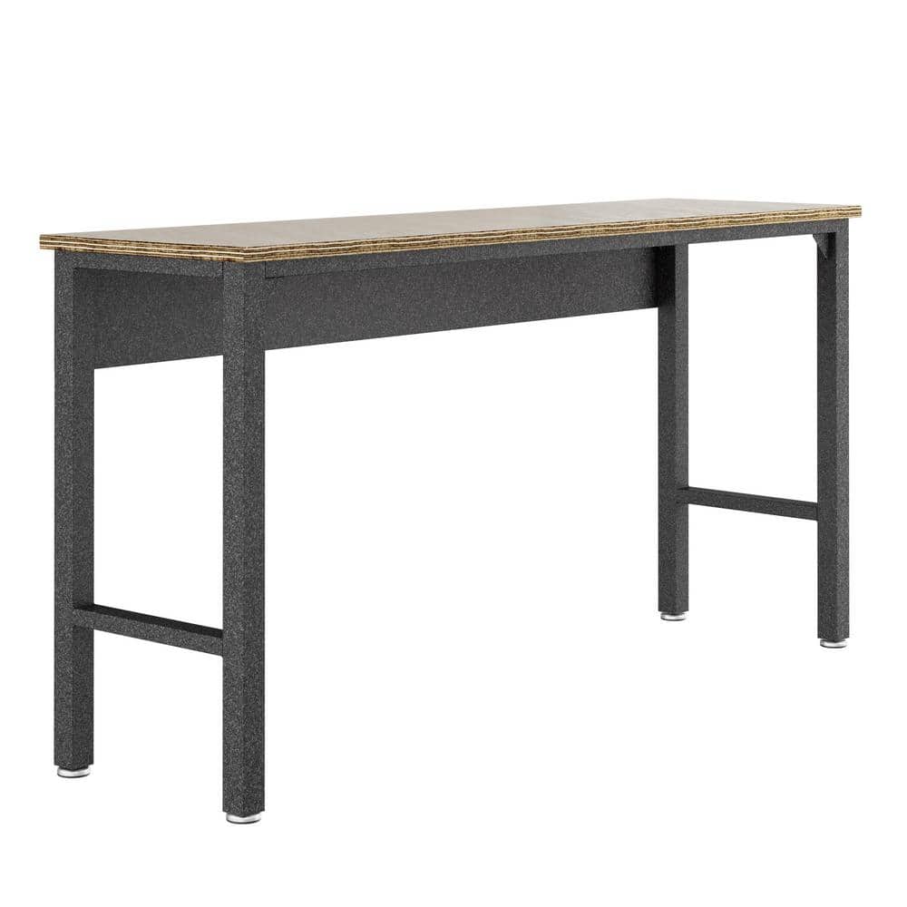 Fortress 72'' Stainless Steel and MDP Workbench for Garage
