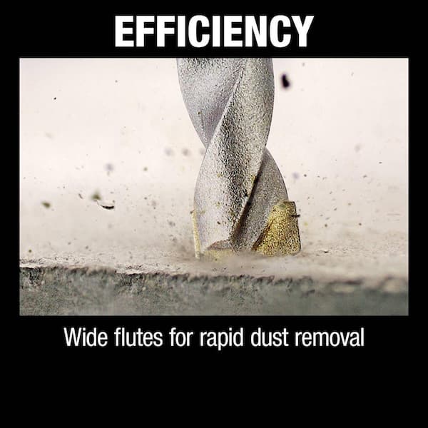 Makita Carbide Masonry Drill Bit - 5/16 X 12 Inch Hammer Drill Concrete