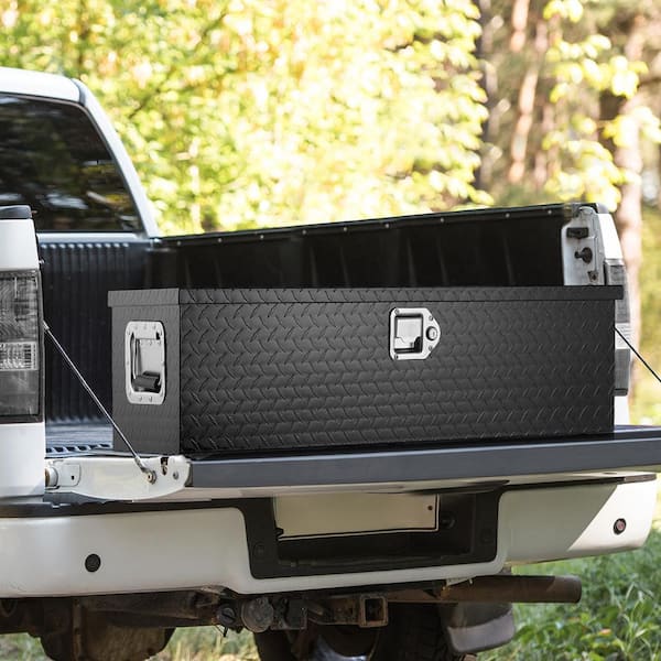 SKYSHALO Heavy Duty Aluminum Truck Bed Tool Box Diamond
