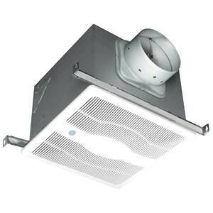White 120 CFM Single Speed, Motion Sensing 0.3 Sone Ceiling Exhaust Bathroom Fan, ENERGY STAR Certified