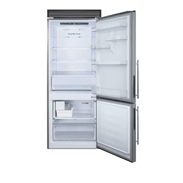 Summit Appliance 28 in. 14.6 cu. ft. Bottom Freezer Refrigerator 