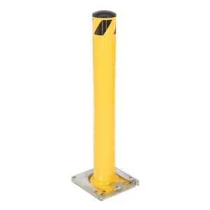 36 in. X 4.5 in. Surface Mounted Steel Pipe Safety Bollard