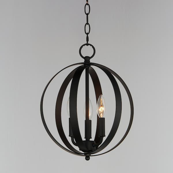 Maxim Lighting - Provident 3-Light Satin Brass Chandelier Pendant Light