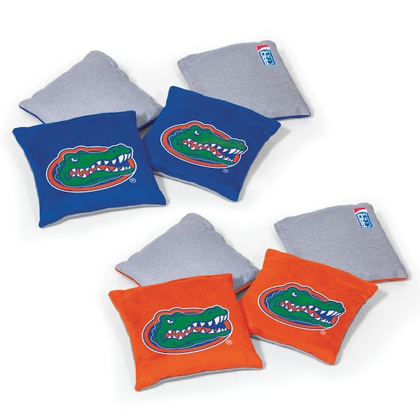 Wild Sports Florida Gators 16 oz. Dual-Sided Bean Bags (8-Pack)