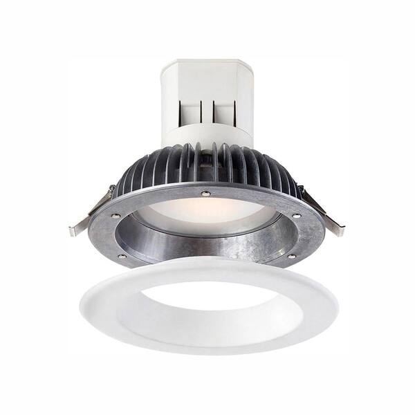 EnviroLite 6 in. Bright White LED Easy Up Recessed Ceiling Can Light with 93 CRI J-Box (No Can Needed)