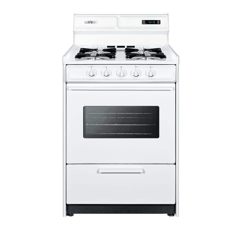 Summit Appliance 24 in. 2.9 cu. ft. Electric Range in White RE2411W - The  Home Depot