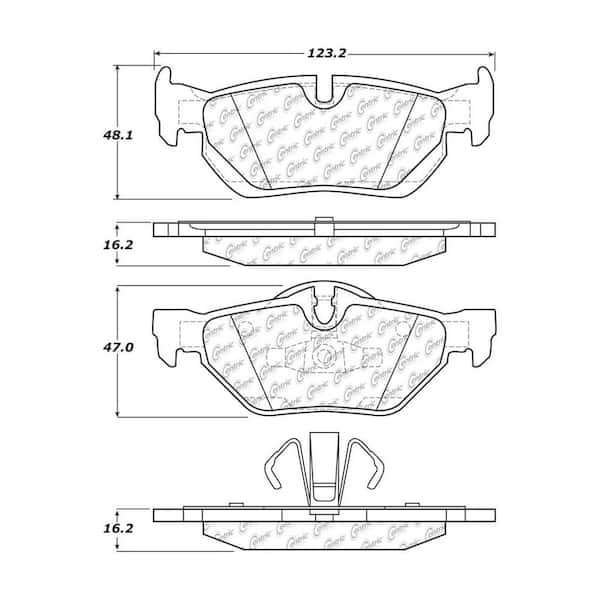 Centric Parts Disc Brake Pad Set