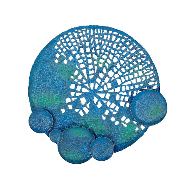 Litton Lane Eclectic 40 in. x 40 in. Sphere Metal Decor