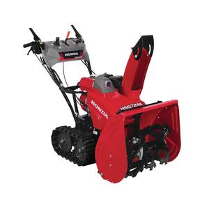 24 in. Two-Stage Hydrostatic Track Drive Gas powered Snow Blower with Electric Joystick Chute Control