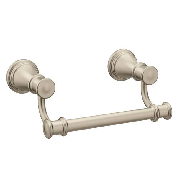 Moen Belfield Matte Black 9-Inch Single Kitchen Or Bathroom Hand Towel Bar, Wall Mounted Towel