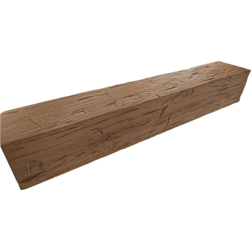 Toffee Faux Wood Hand Hewn L-Beam Ceiling Beam
