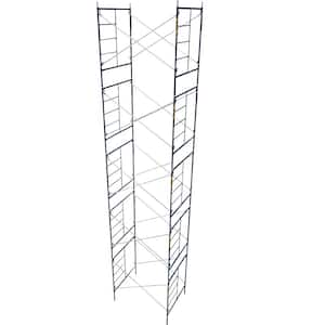Saferstack 5 ft. x 7 ft. x 32.42 ft. High Scaffold Frames with Cross Braces (Pack of 5 Sets)