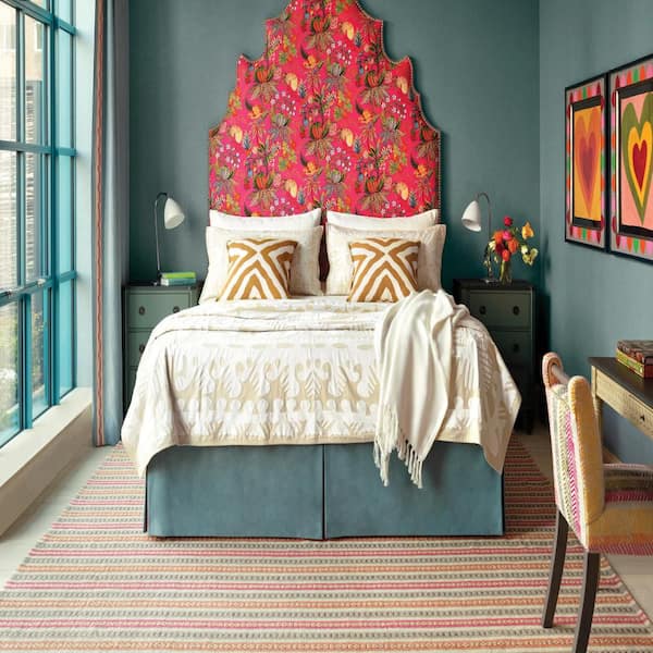 Long Slade Handwoven Cotton Spice 3 ft. x 8 ft. Indoor Runner Rug