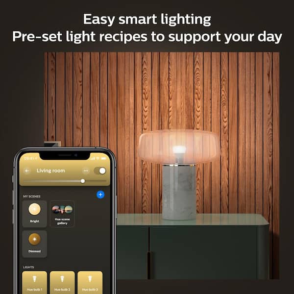 75-Watt Equivalent A19 Smart LED Soft White (2700K) Light Bulb with Bluetooth (1-Pack)